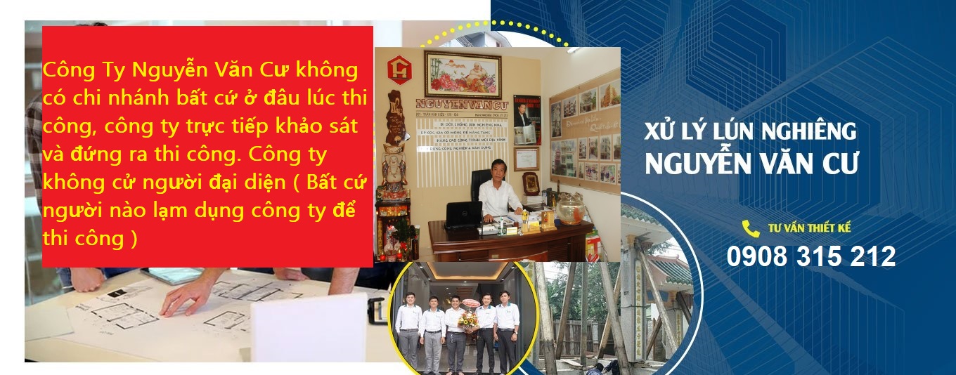 Đại diện Ban quản trị Giáo Xứ và Thần đèn Nguyễn Văn Cư (phải) trước công trình Nhà Thờ Giáo Xứ Nữ Vương Hòa Bình ở Đường Lê Đức Thọ, Quận Gò Vấp,